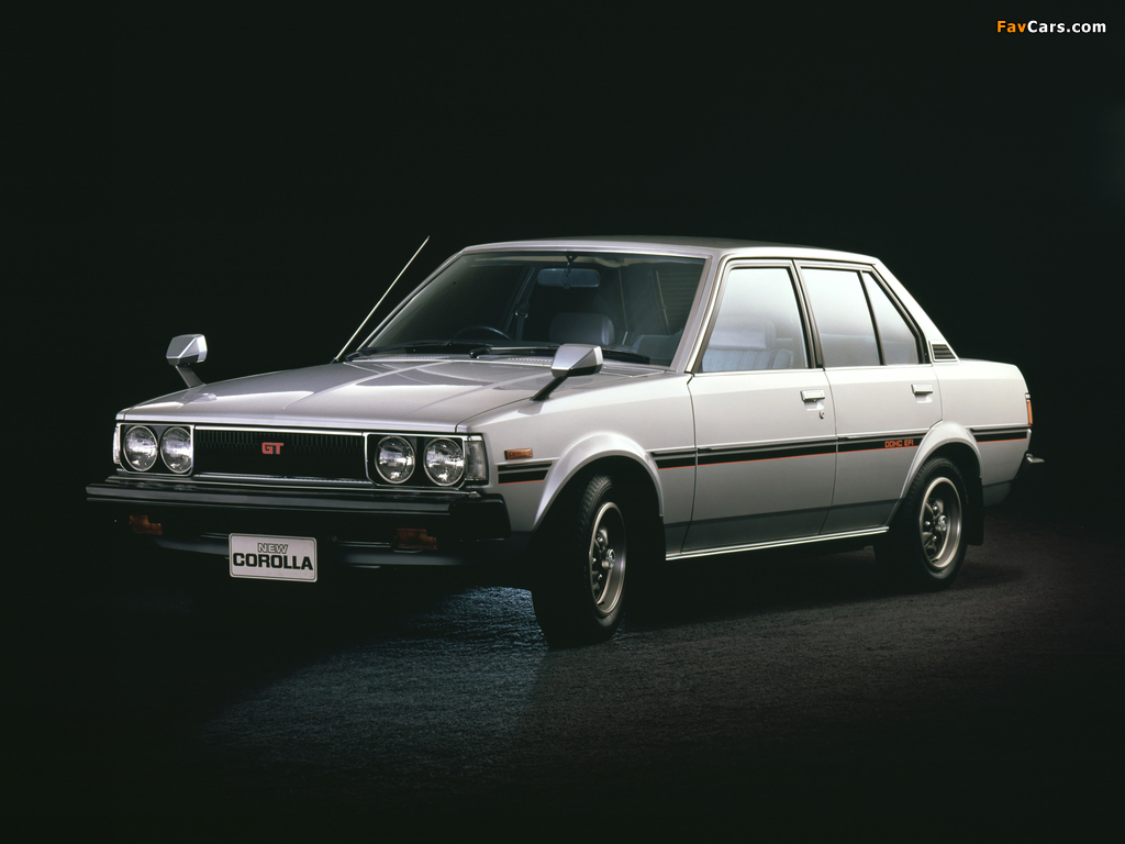 Toyota Corolla Sedan (E70) 1979–83 pictures (1024 x 768)