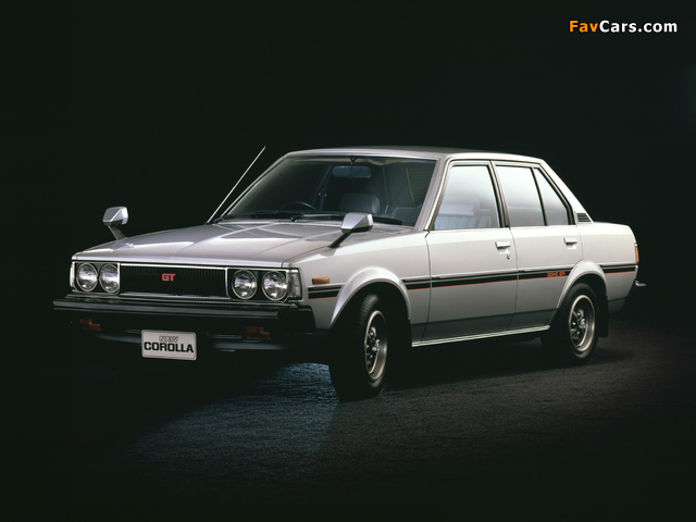 Toyota Corolla Sedan (E70) 1979–83 pictures (640 x 480)