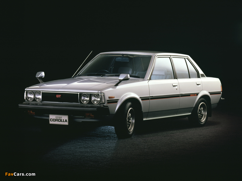 Toyota Corolla Sedan (E70) 1979–83 pictures (800 x 600)