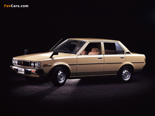 Toyota Corolla Sedan (E70) 1979–83 pictures (640 x 480)