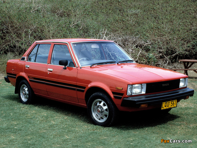 Toyota Corolla Sedan AU-spec (E70) 1979–83 wallpapers (640 x 480)