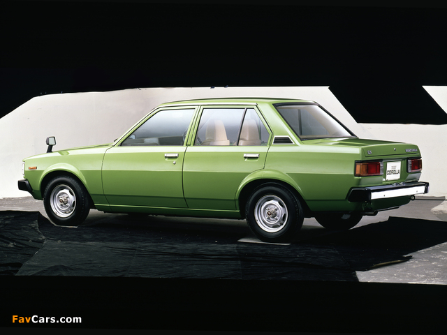 Toyota Corolla Sedan (E70) 1979–83 wallpapers (640 x 480)