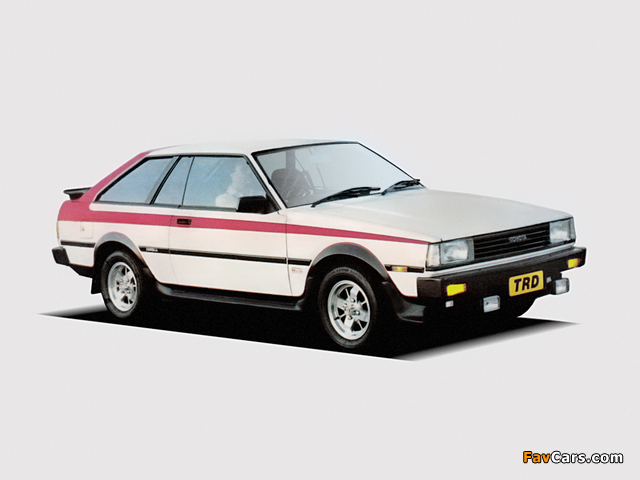 Toyota Corolla 1800 TRD Liftback (TE73) 1983 photos (640 x 480)