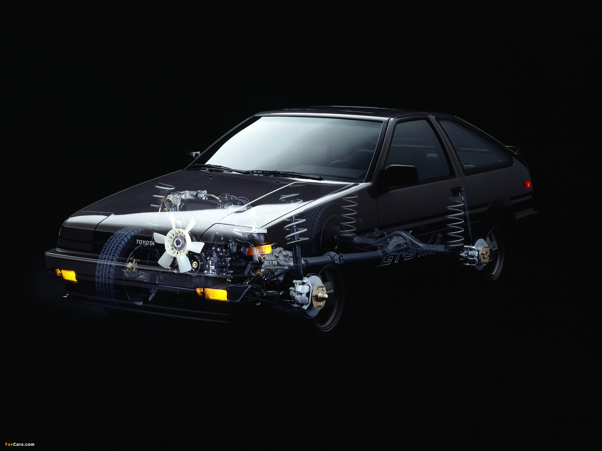 Toyota Corolla GT-S Sport Liftback (AE86) 1985–86 images (2048 x 1536)