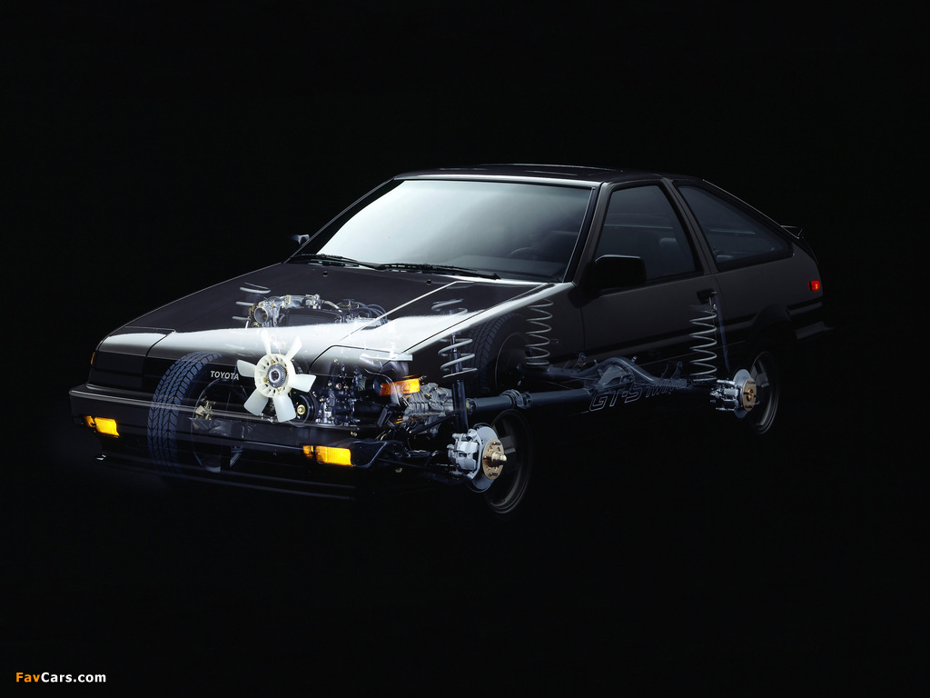 Toyota Corolla GT-S Sport Liftback (AE86) 1985–86 images (1024 x 768)