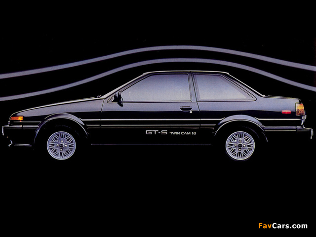 Toyota Corolla GT-S Sport Coupe (AE86) 1985–87 images (640 x 480)