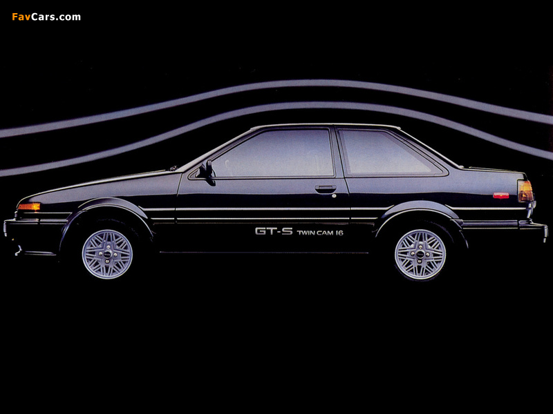 Toyota Corolla GT-S Sport Coupe (AE86) 1985–87 images (800 x 600)