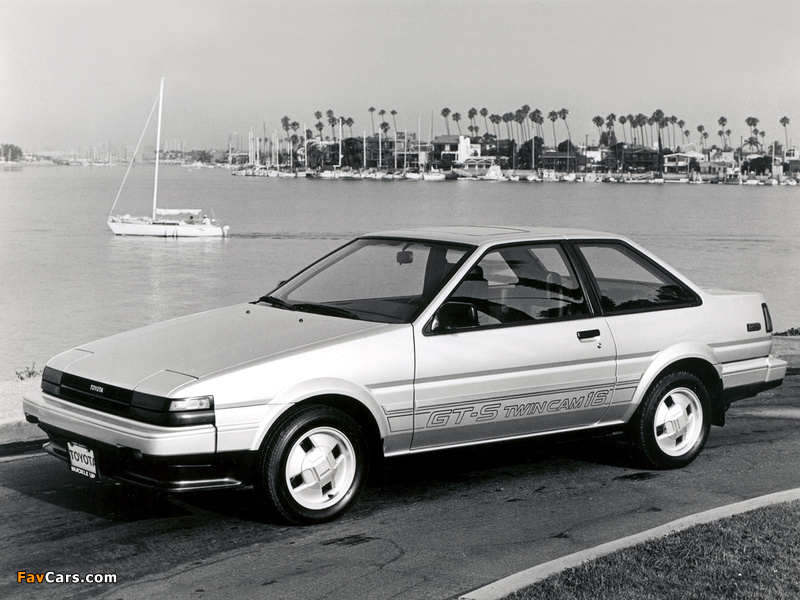 Toyota Corolla GT-S Sport Coupe (AE86) 1985–87 wallpapers (800 x 600)