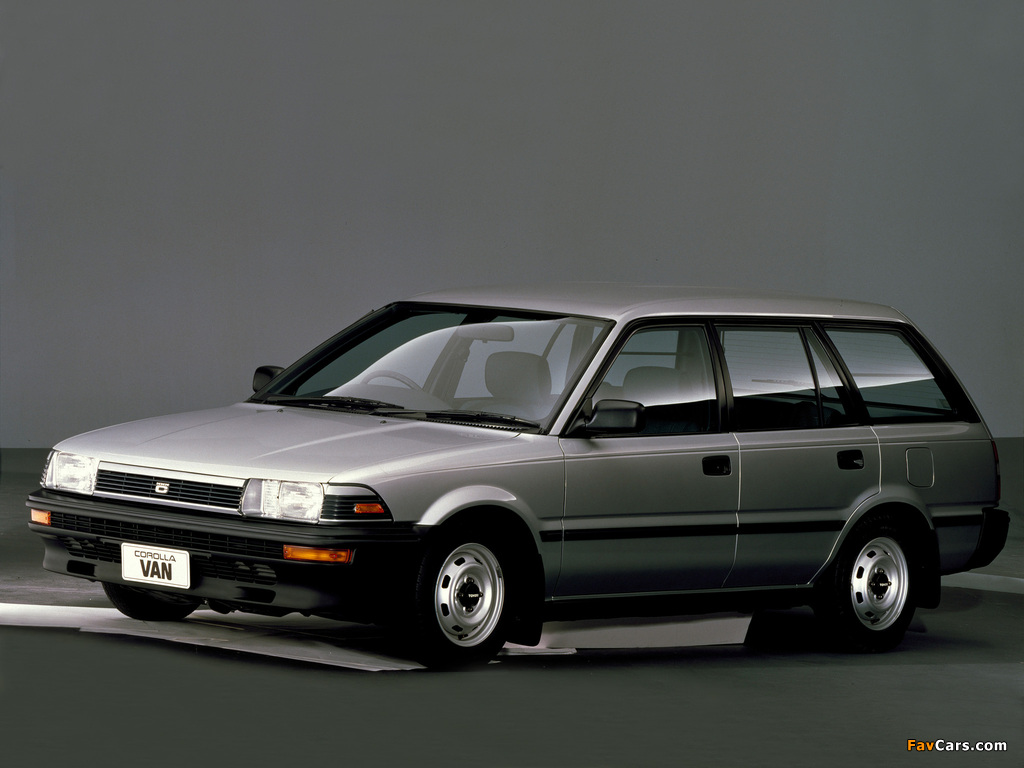 Toyota Corolla Van 1987–91 images (1024 x 768)