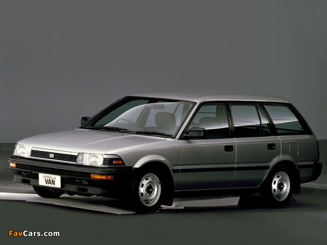 Toyota Corolla Van 1987–91 images (640 x 480)