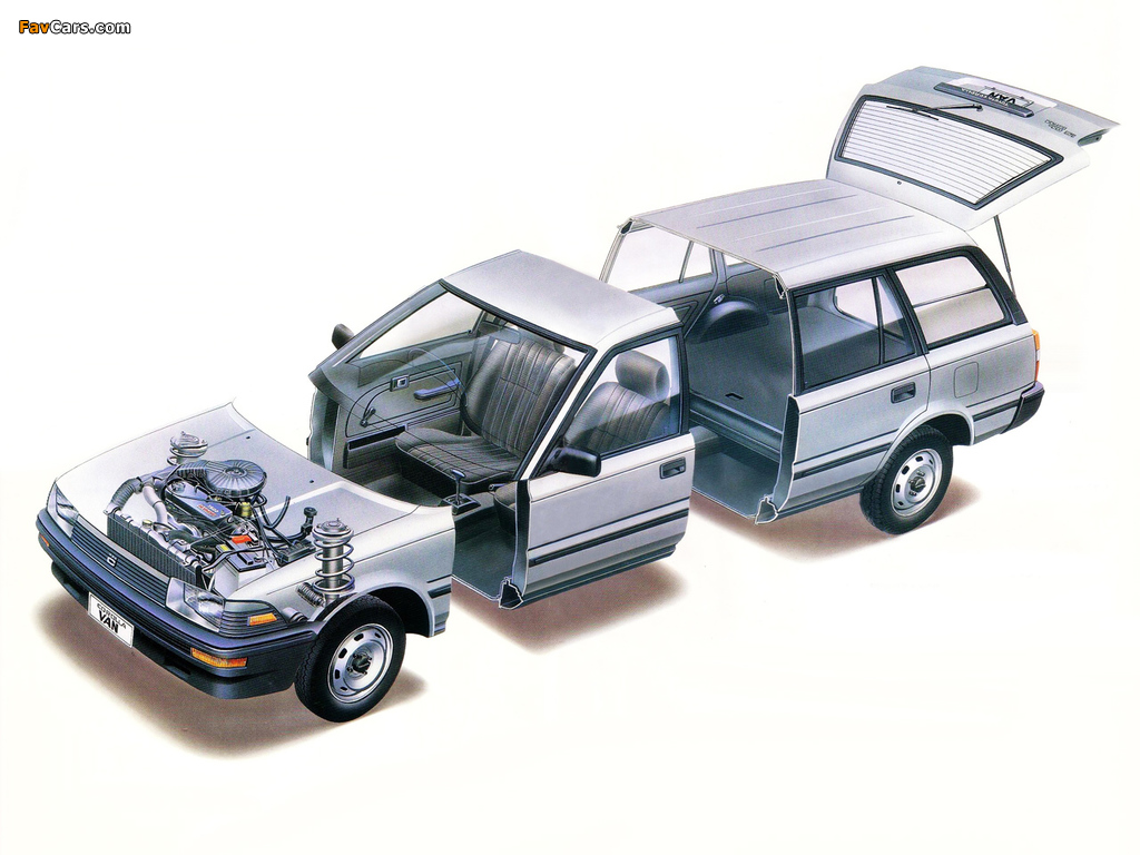 Toyota Corolla Van 1987–91 images (1024 x 768)