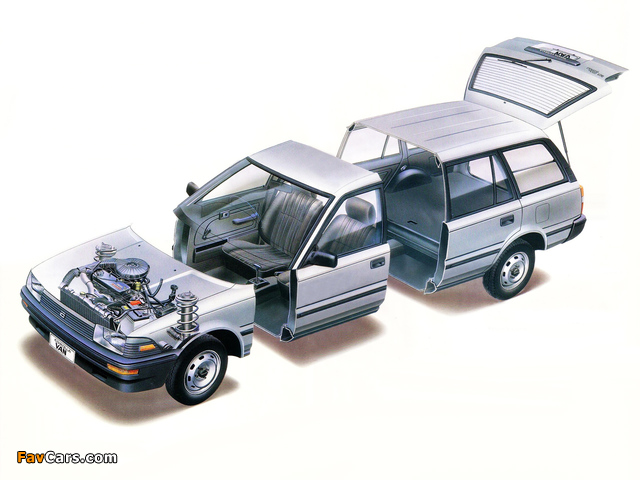 Toyota Corolla Van 1987–91 images (640 x 480)