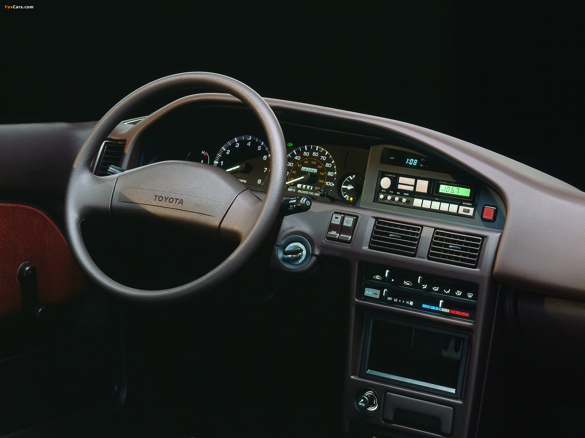Toyota Corolla Sedan LE US-spec 1987–91 photos (2048 x 1536)