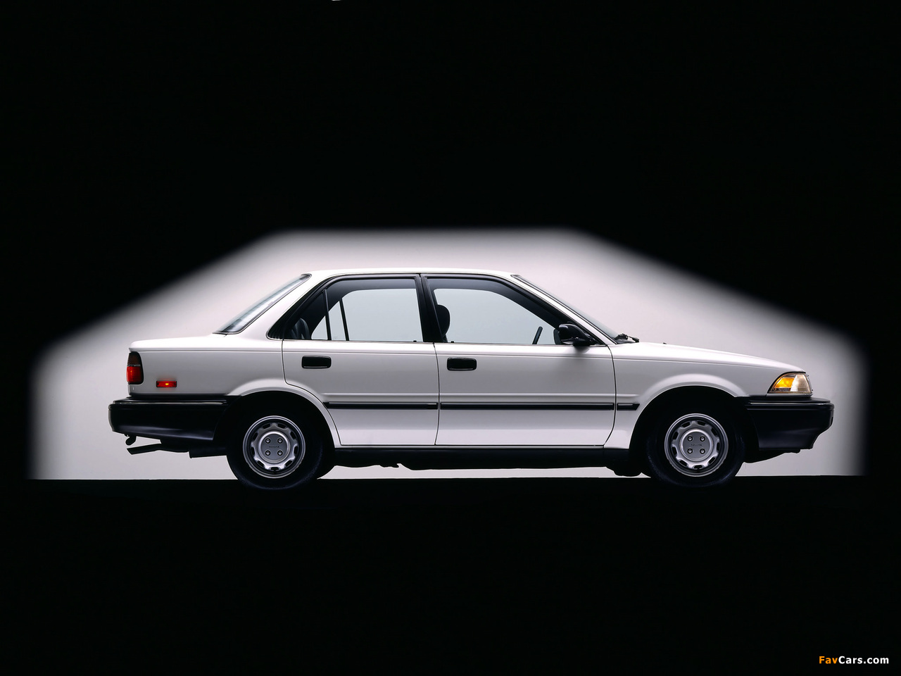 Toyota Corolla Sedan Deluxe US-spec 1987–91 pictures (1280 x 960)