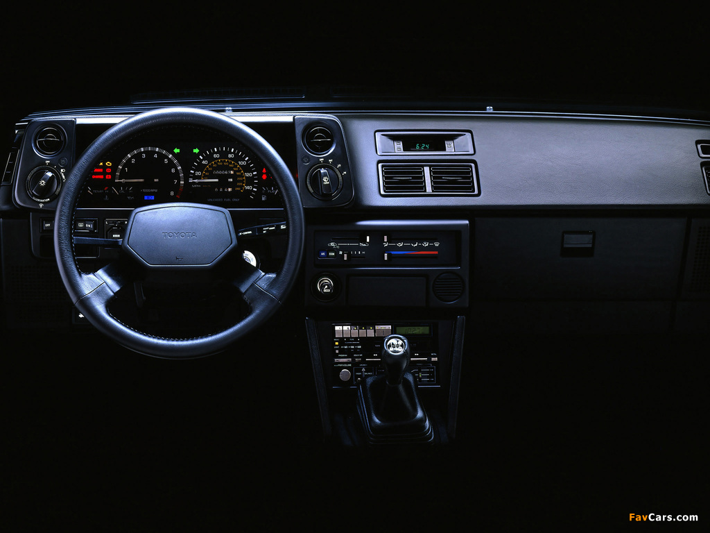 Toyota Corolla FX16 (AE82) 1987–88 wallpapers (1024 x 768)