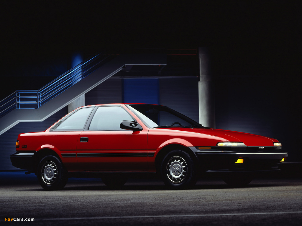 Toyota Corolla SR5 Sport Coupe (AE92) 1988–91 photos (1024 x 768)