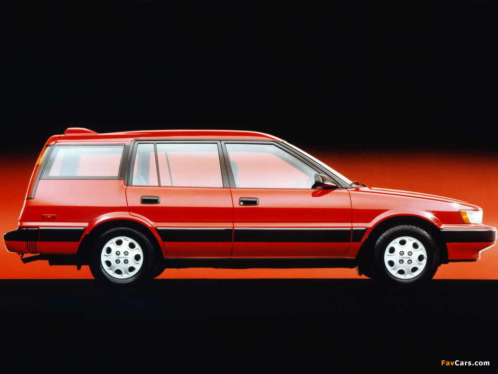 Toyota Corolla 4WD Wagon (AE95) 1988–94 wallpapers (1024 x 768)