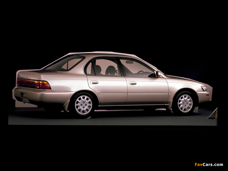 Toyota Corolla JP-spec 1991–95 pictures (800 x 600)