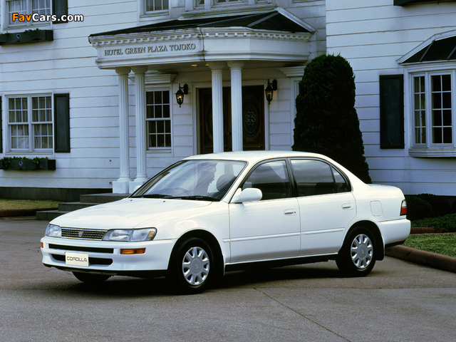 Toyota Corolla JP-spec 1991–95 wallpapers (640 x 480)