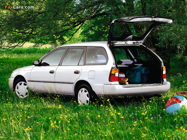 Toyota Corolla Touring Wagon 1992–97 images (640 x 480)