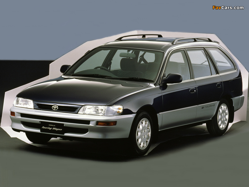 Toyota Corolla Touring Wagon JP-spec 1992–97 images (800 x 600)