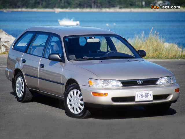 Toyota Corolla Touring Wagon 1992–97 photos (640 x 480)