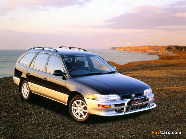 Toyota Corolla Touring Wagon JP-spec 1992–97 photos (640 x 480)