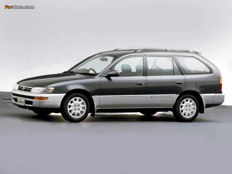 Toyota Corolla Touring Wagon JP-spec 1992–97 photos (800 x 600)