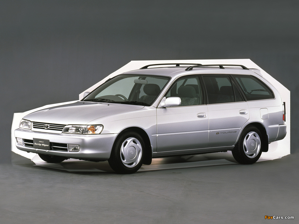 Toyota Corolla Touring Wagon JP-spec 1992–97 pictures (1024 x 768)