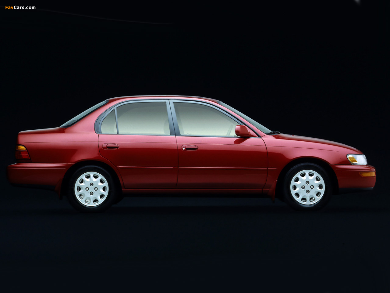 Toyota Corolla Sedan US-spec 1992–96 wallpapers (1280 x 960)