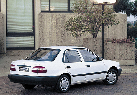 Toyota Corolla GL Sedan ZA-spec 1995–2000 wallpapers