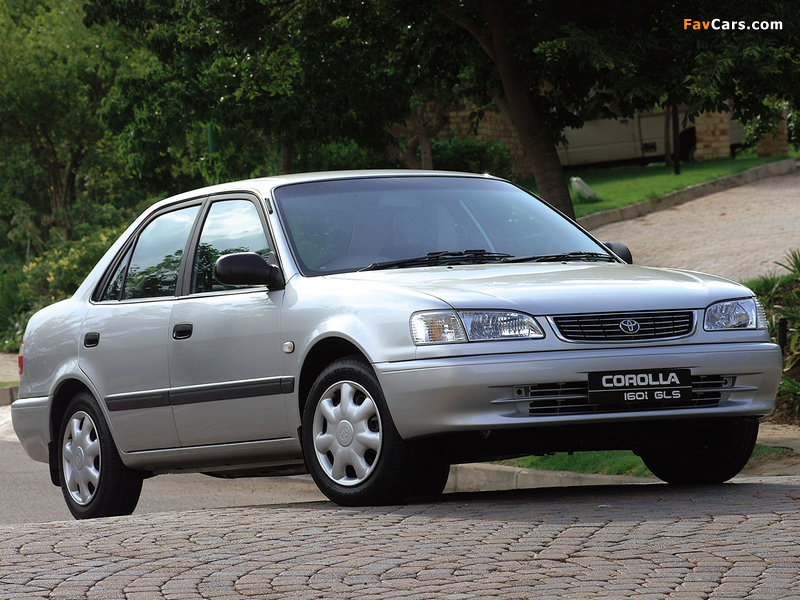 Toyota Corolla GLS Sedan ZA-spec 1995–2000 wallpapers (800 x 600)