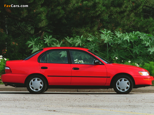 Toyota Corolla Sedan US-spec 1996–97 images (640 x 480)