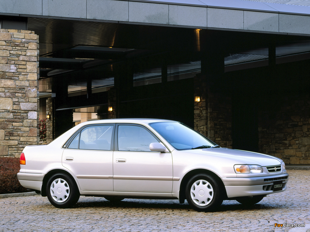 Toyota Corolla 1.5 SE Saloon (AE110) 1996–97 images (1024 x 768)