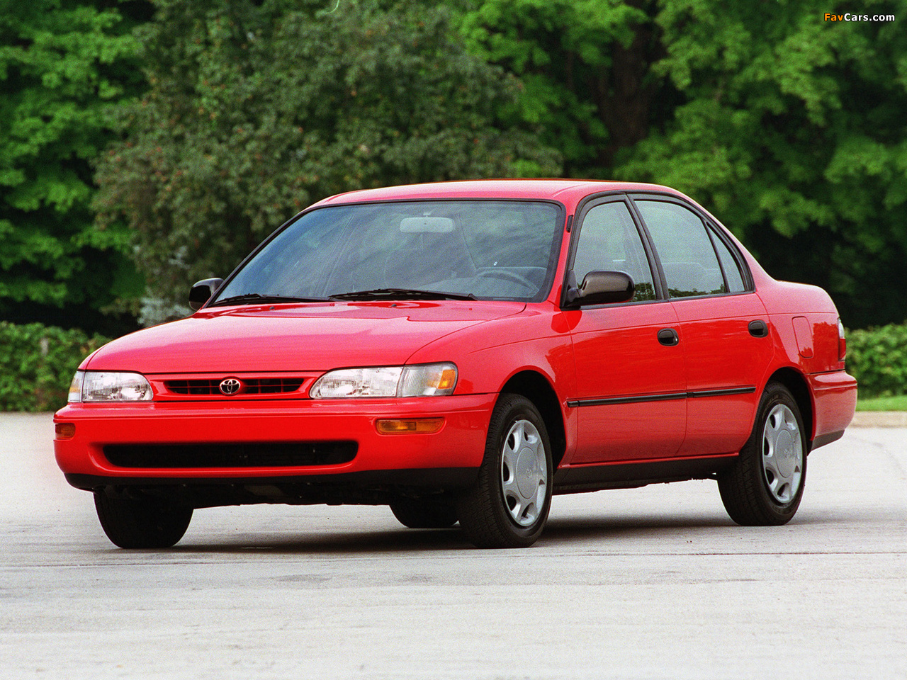 Toyota Corolla Sedan US-spec 1996–97 images (1280 x 960)