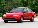 Toyota Corolla Sedan US-spec 1996–97 images