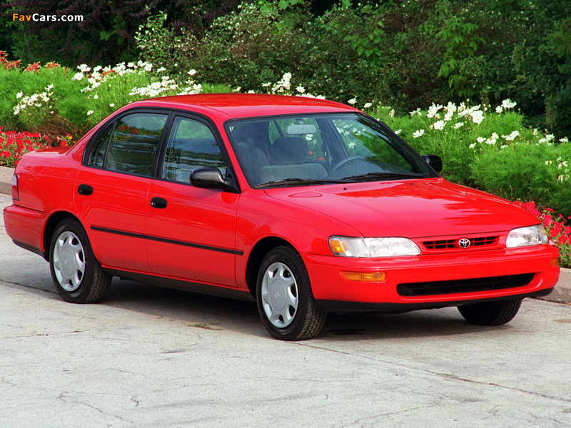 Toyota Corolla Sedan US-spec 1996–97 wallpapers (800 x 600)