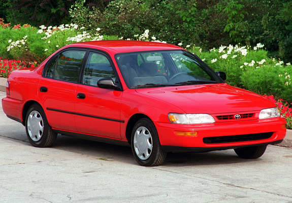 Toyota Corolla Sedan US-spec 1996–97 wallpapers