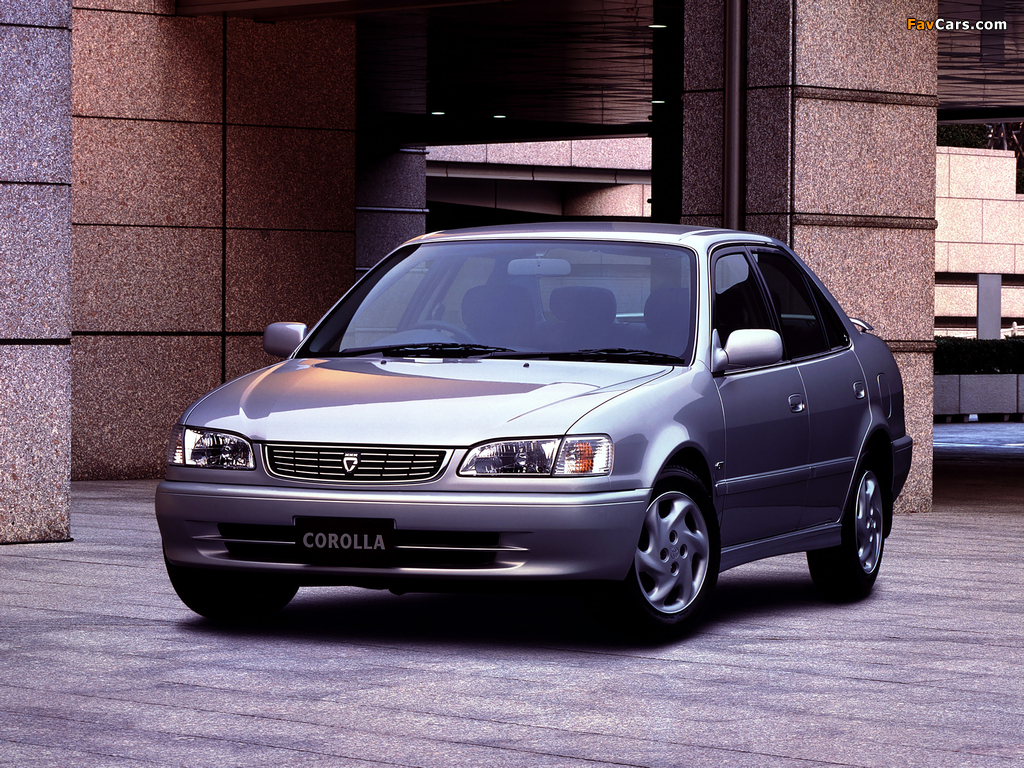 Toyota Corolla 1.6 GT (AE111) 1997–2000 images (1024 x 768)