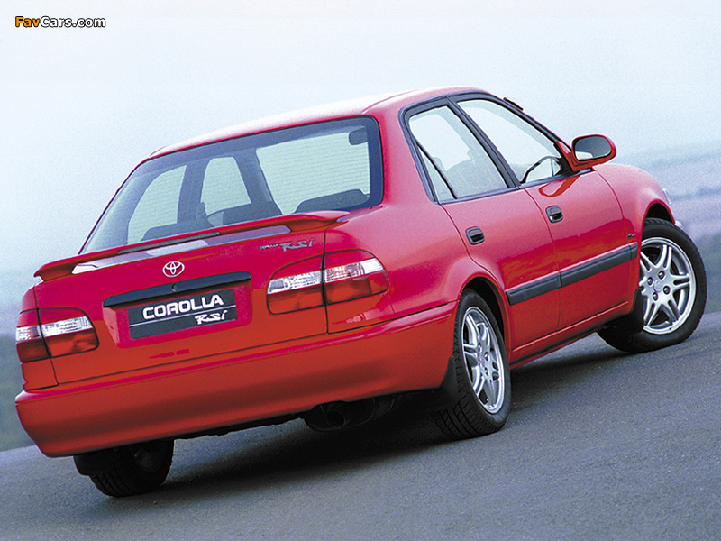 Toyota Corolla RSi ZA-spec 1997–2000 images (800 x 600)