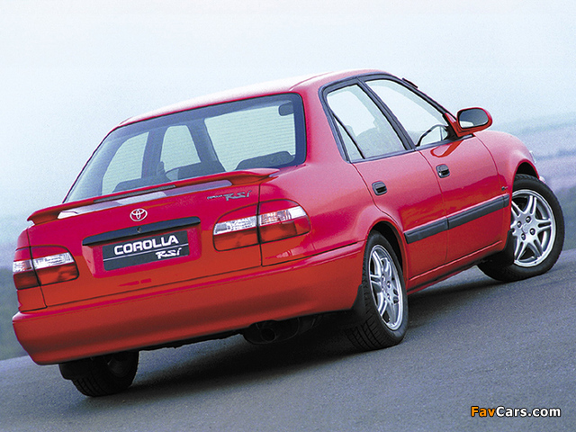 Toyota Corolla RSi ZA-spec 1997–2000 images (640 x 480)