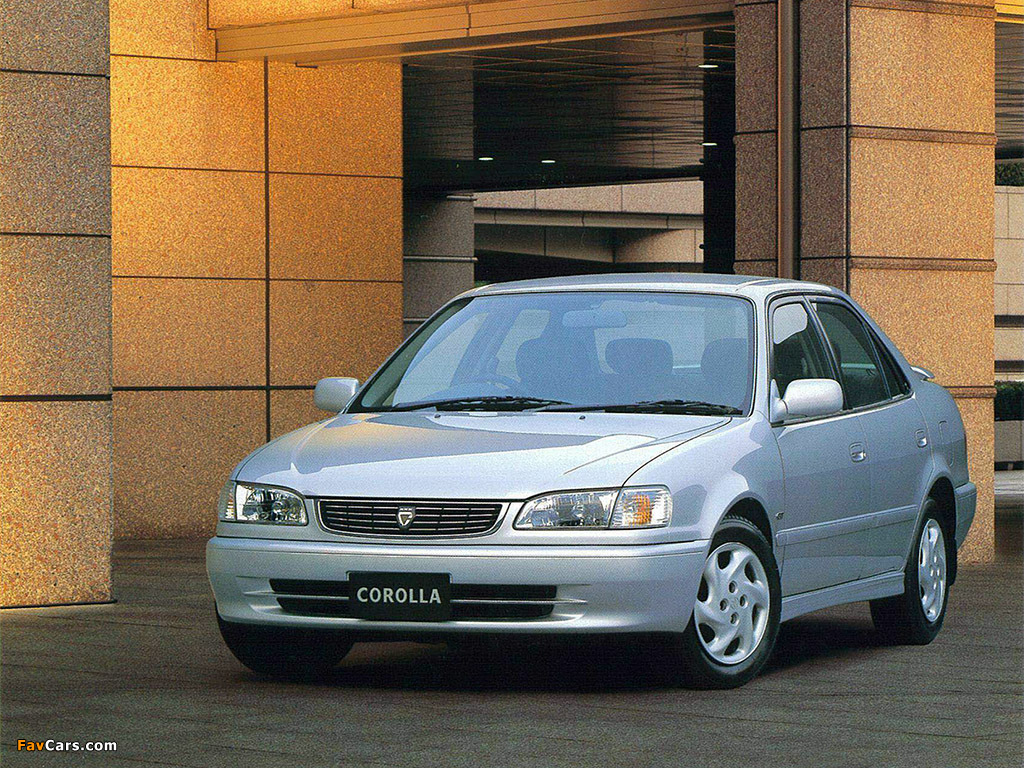 Toyota Corolla 1.6 GT (AE111) 1997–2000 photos (1024 x 768)