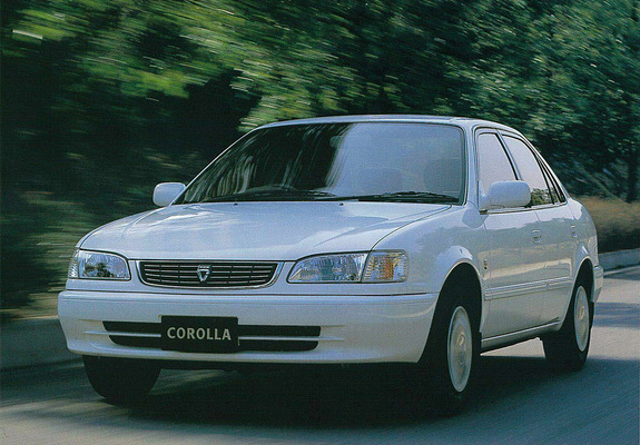 Toyota Corolla Sedan JP-spec 1997–2000 photos
