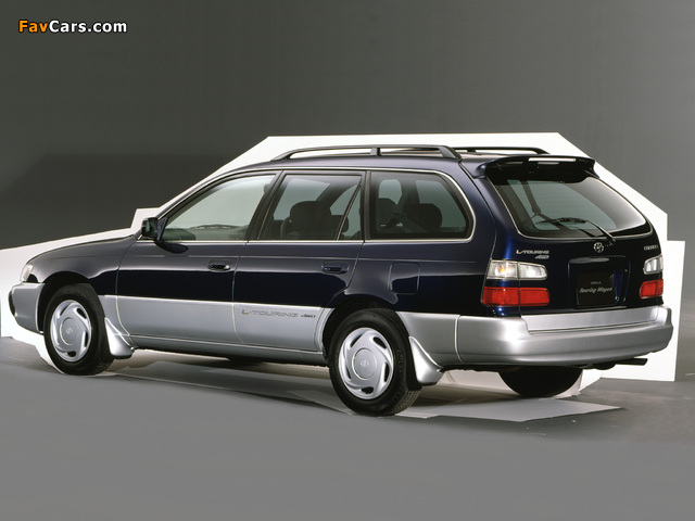 Toyota Corolla Touring Wagon JP-spec 1997–2002 photos (640 x 480)