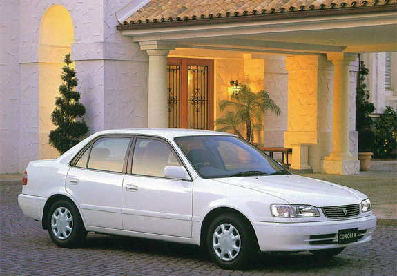 Toyota Corolla Sedan JP-spec 1997–2000 pictures