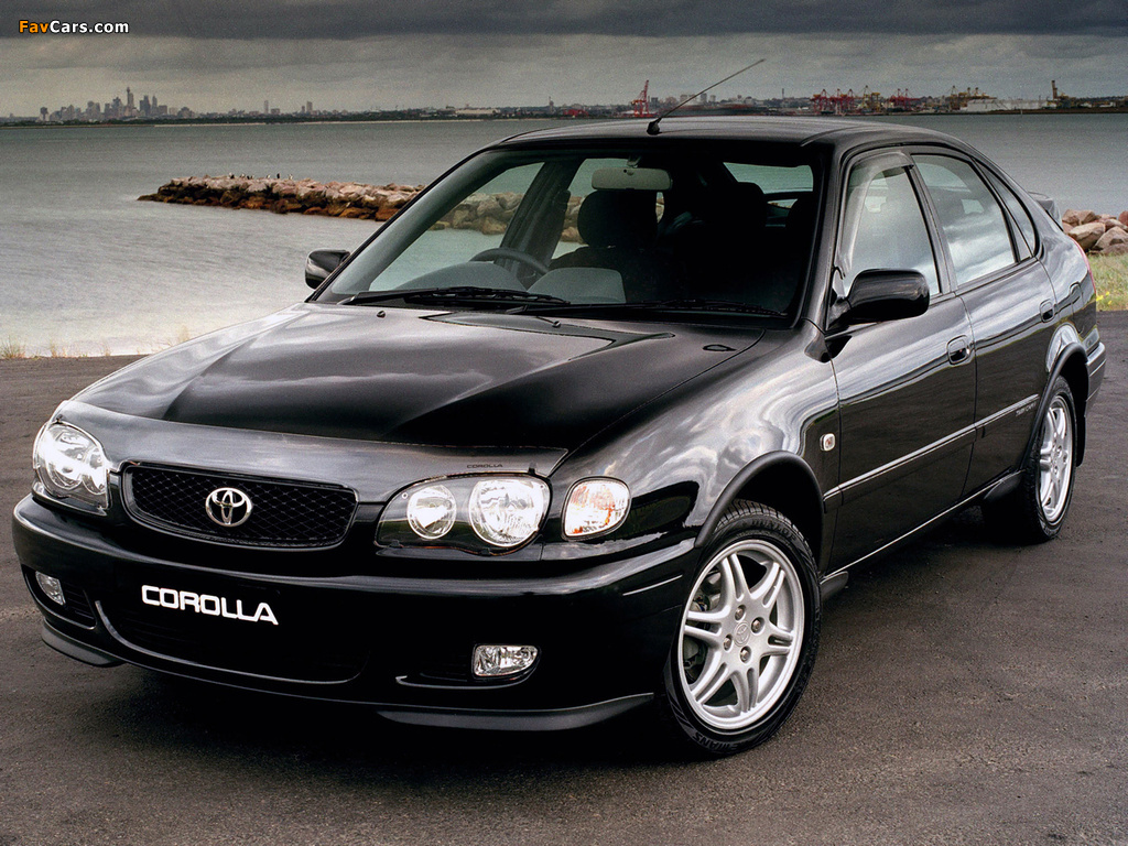 Toyota Corolla 5-door AU-spec (AE110) 1999–2001 photos (1024 x 768)