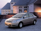 Toyota Corolla Sedan JP-spec 2000–04 wallpapers