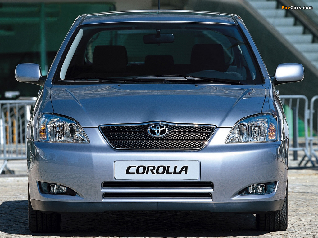 Toyota Corolla 3-door 2001–04 images (1024 x 768)