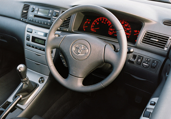 Toyota Corolla T-Sport 3-door UK-spec 2001–04 images