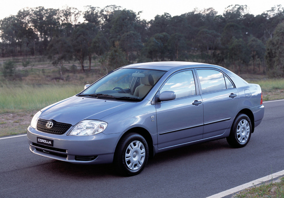 Toyota Corolla Ascent Sedan 2001–04 photos